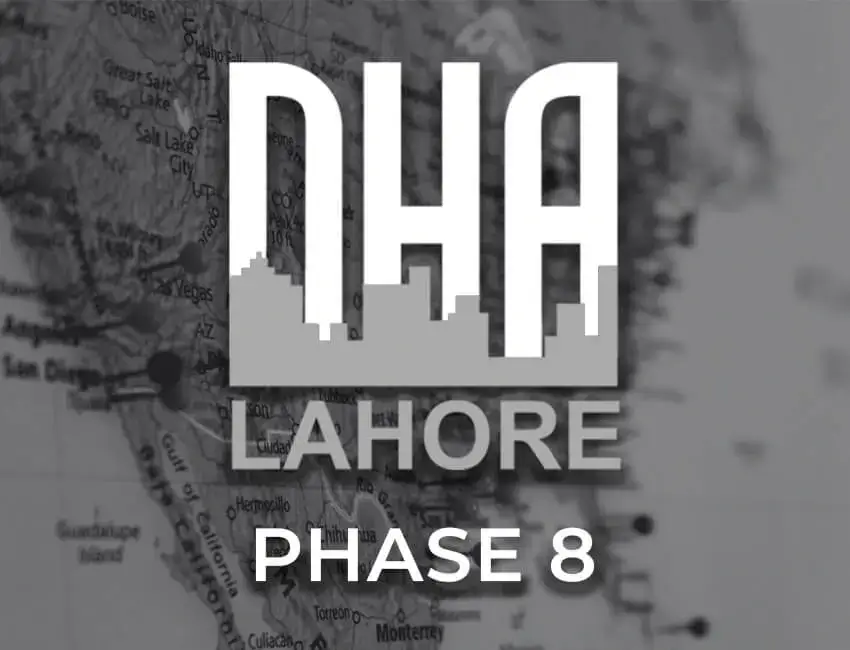 DHA Phase 8 Map