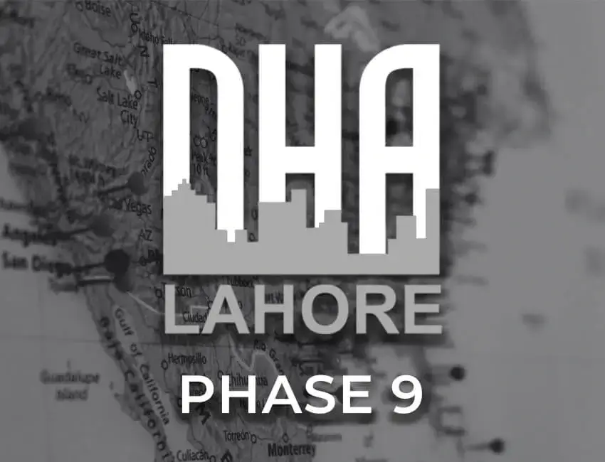 DHA Phase 9 Map